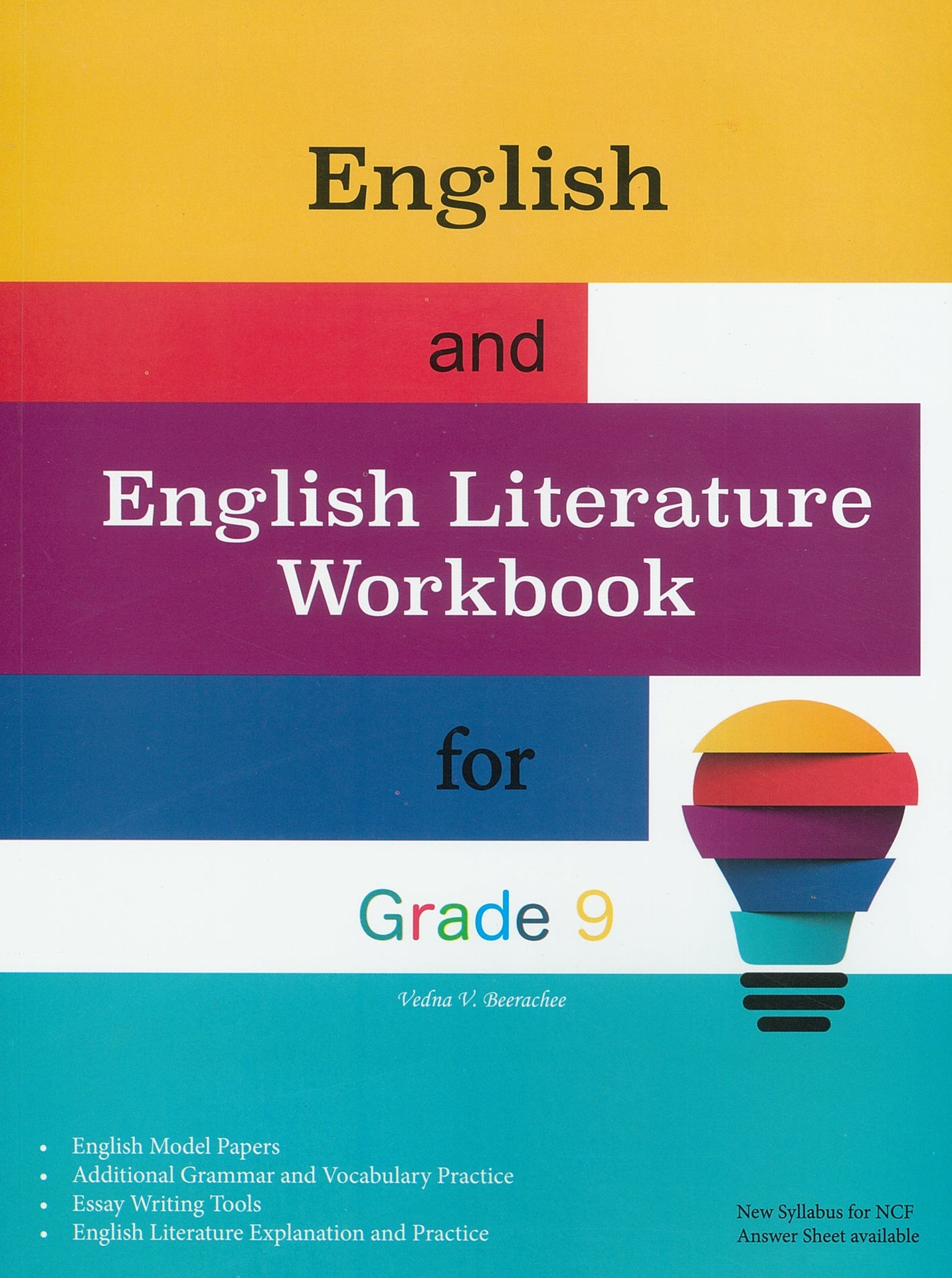 ENGLISH AND ENGLISH LITERATURE WORKBOOK G9 - VEDNA BEERACHEE